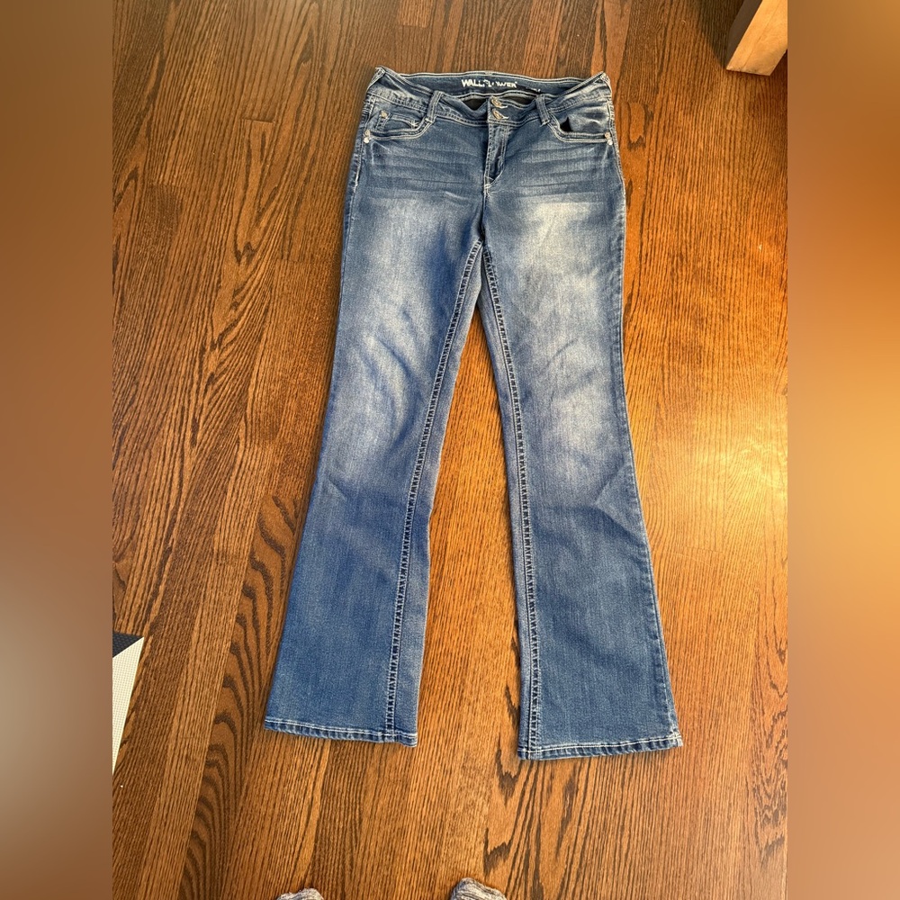 Wallflower Blue Flare Jeans